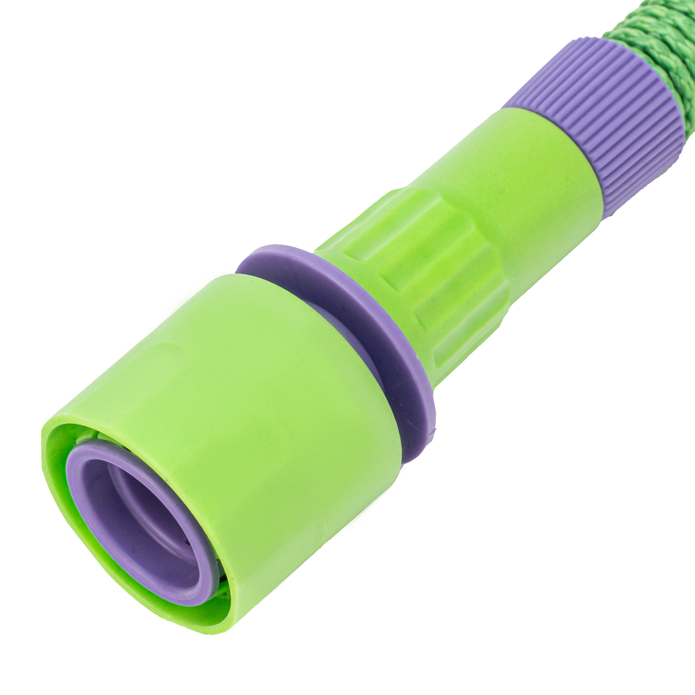 Набор поливочный, шланг 7,5-22,5 м, пистолет 7 реж., с быстросъемным соединителем Palisad