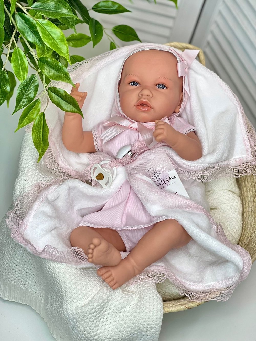 Кукла Marina and Pau 45 cм ANE мягконабивная в пакете (1210K)