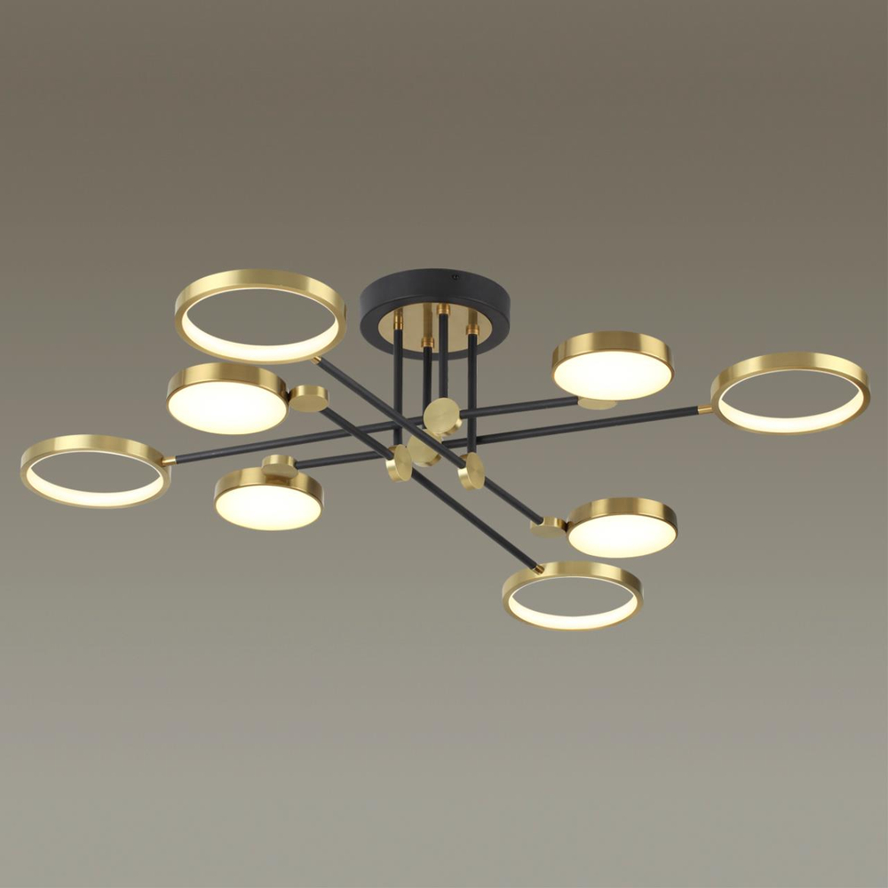 4320/75CL MIDCENT ODL22 305 металл/черный с бронзой Потолочный светильник IP20 LED 65W 2677Лм DENZEL