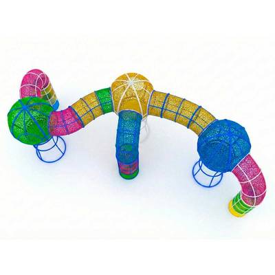 Верёвочные шары с переходом «Паучок» 11×3,8×4 м