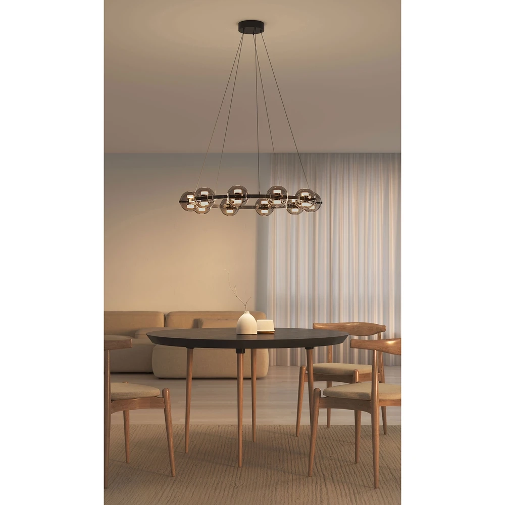 Подвесная люстра Arte lamp MARKAB A2471LM-20BK