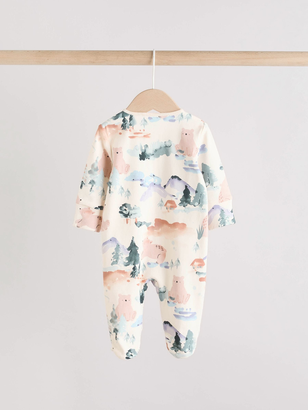 Комбинезон / Cлип для малышей Next AW3-050, 3 шт., Молочный