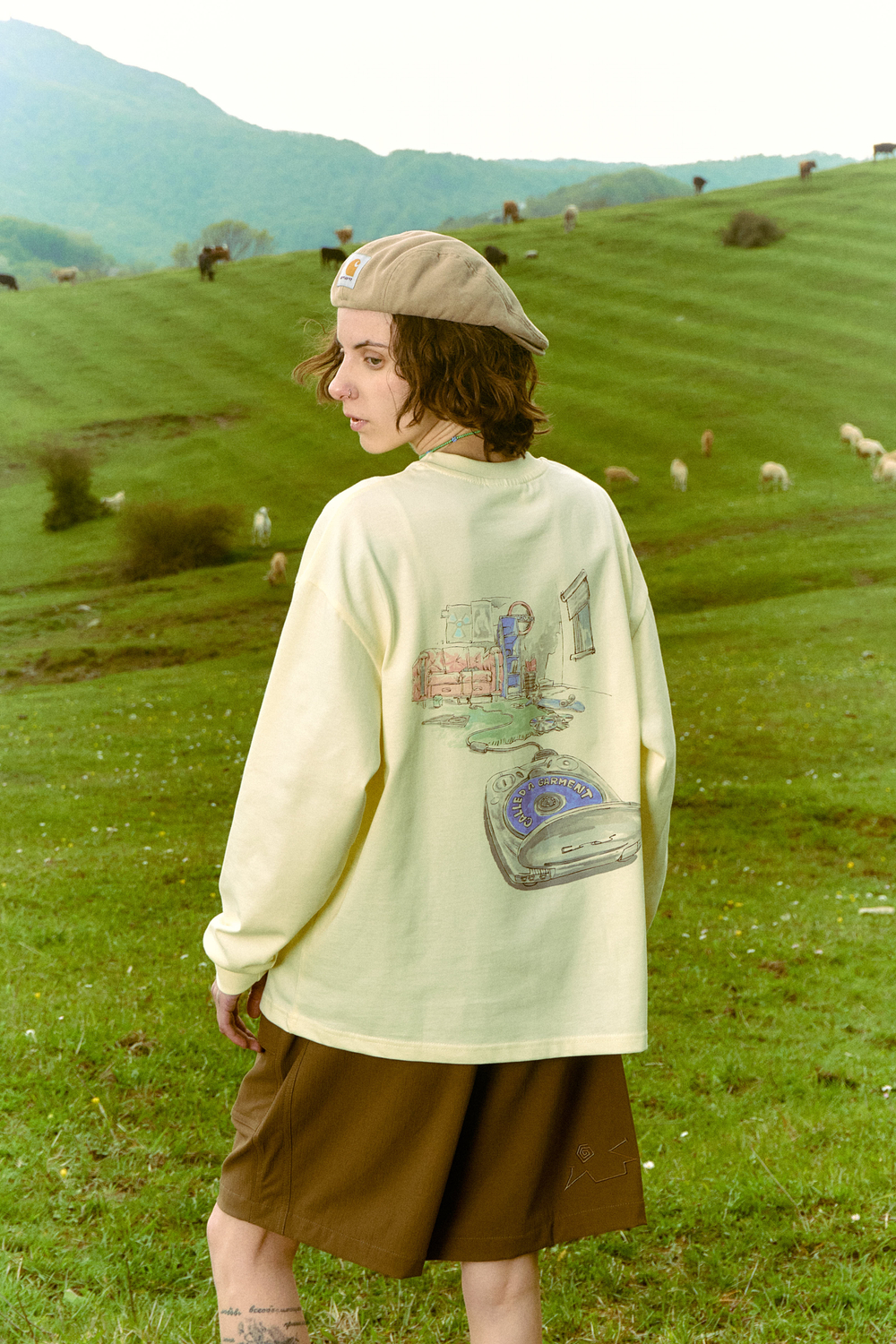 Лонгслив Called a Garment Sibling's Room Longsleeve "Butter"