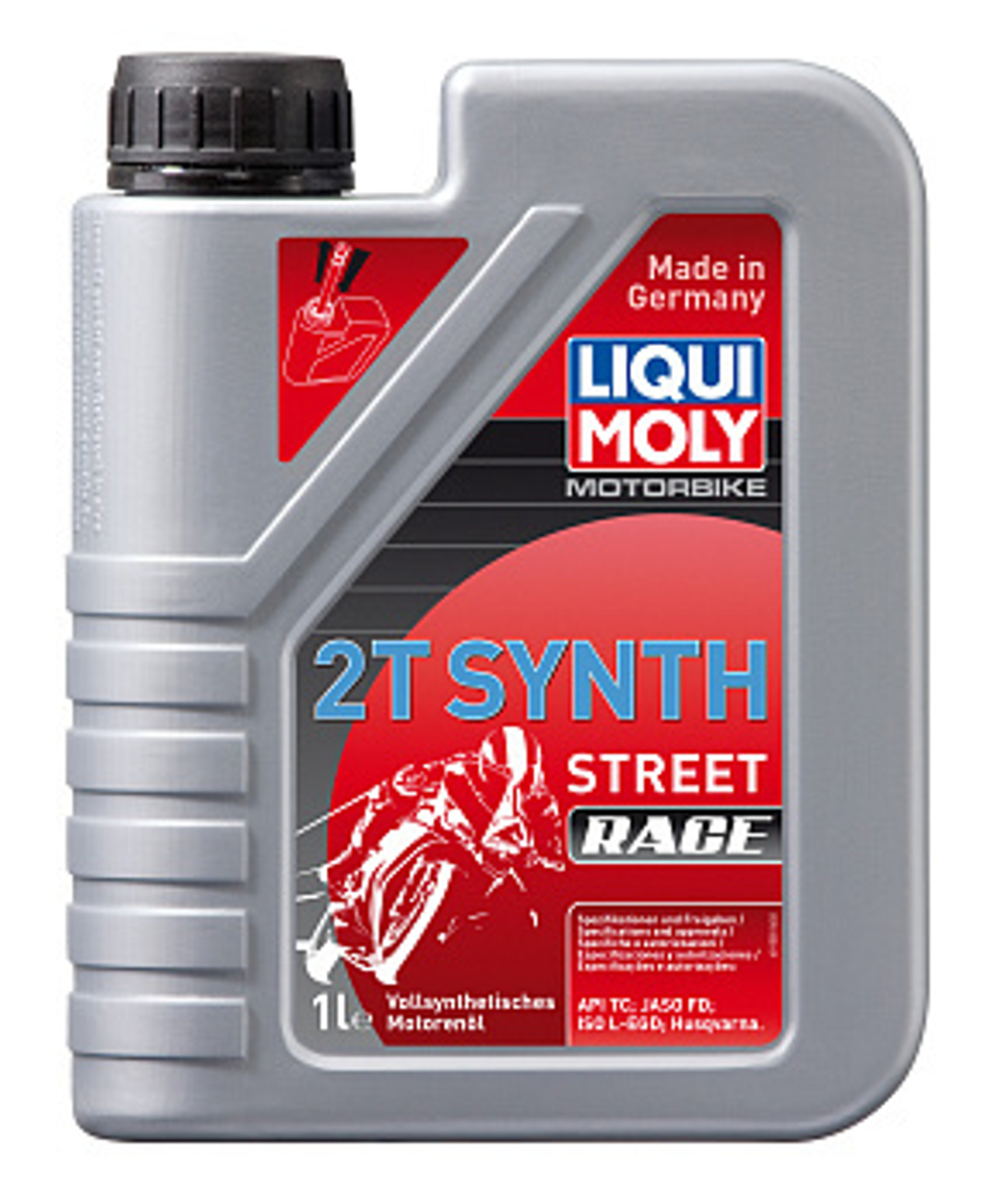 Масло для мототехники 2Т Liqui Moly Racing Synth синтетика (1л)