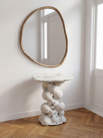 Столик «Мраморный снег»