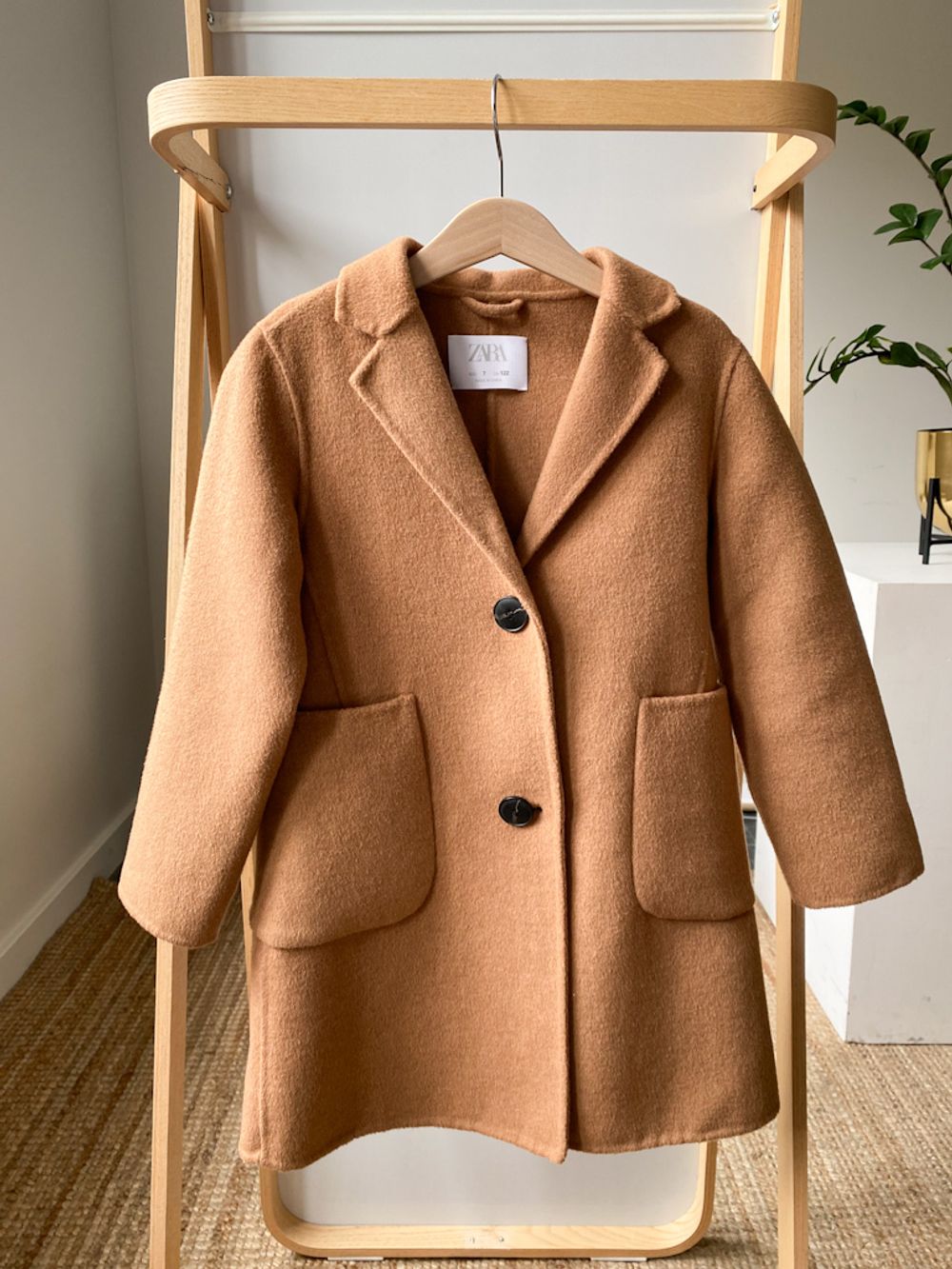 Шерстяное пальто Zara, 122