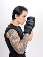 Перчатки для ММА черные Tomorrow Star