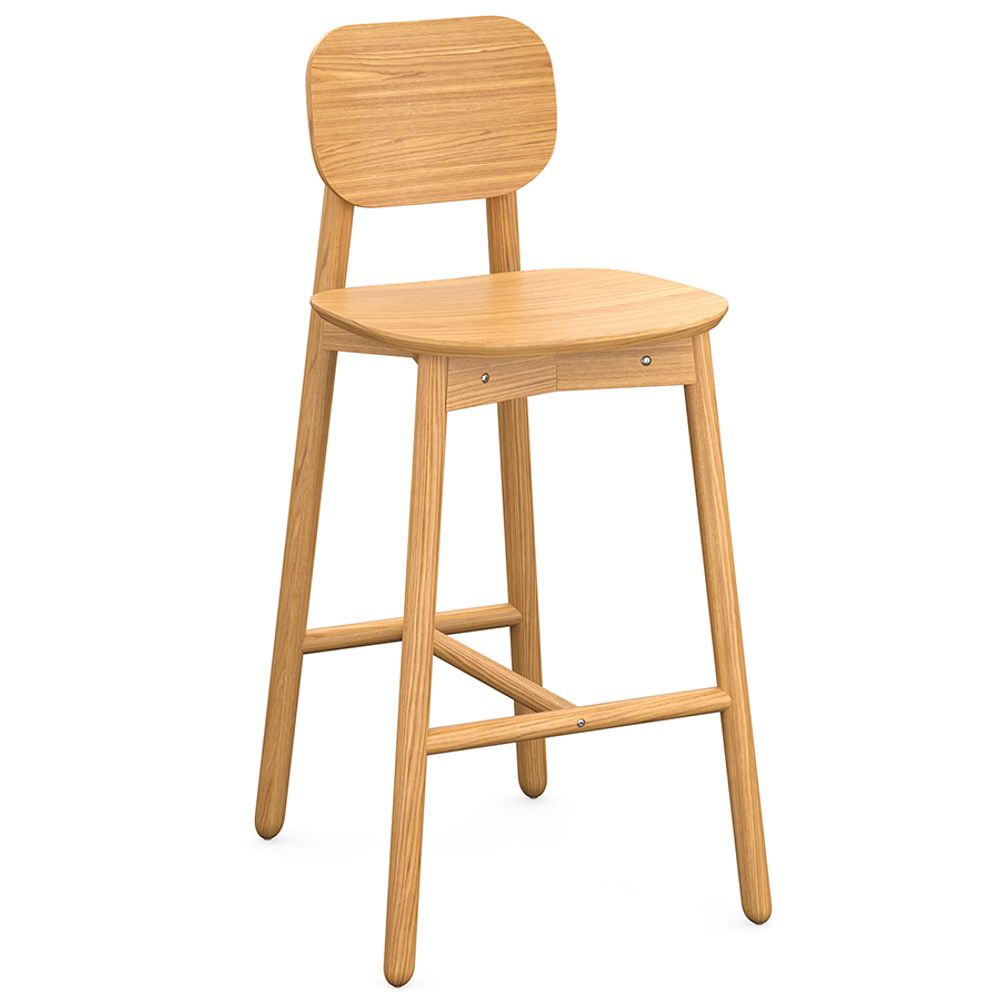 Стул барный Saga, ясень