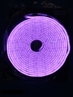 Гибкий неон Фиолетовый, 5х12 мм, SMD2835/120, 12 Вольт, Силикон