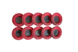 Круг шлифовальный лепестковый 75мм (№100)(к-т 10шт) Forsage F-FD3100C