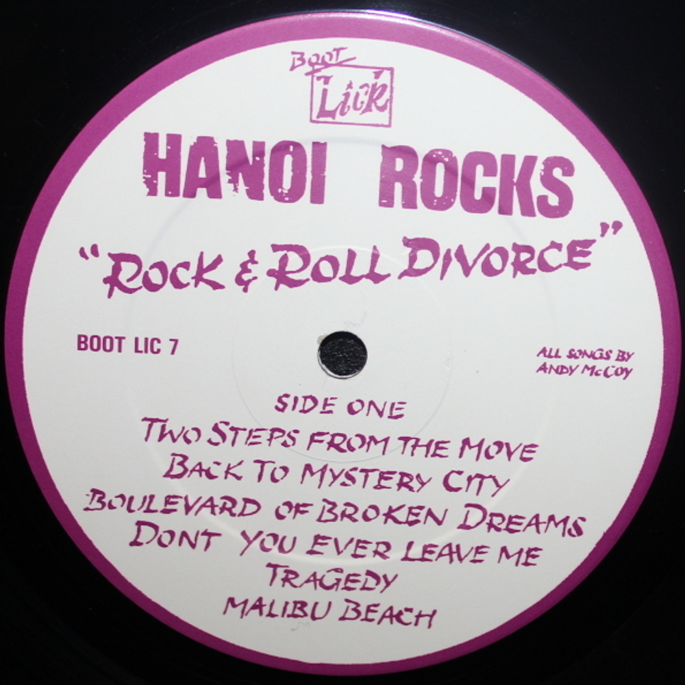 Hanoi Rocks / Rock & Roll Divorce (LP)