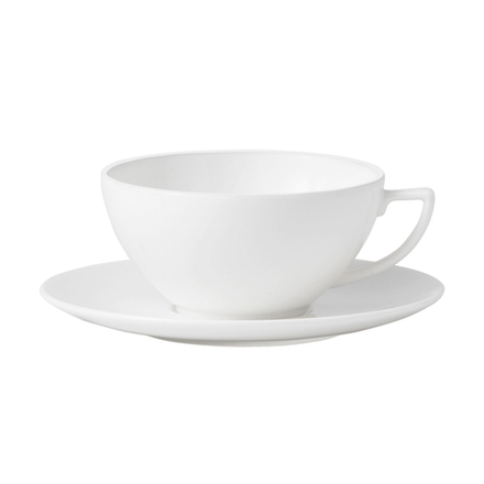 Wedgwood Чайная чашка Jasper Conran White 250 мл с блюдцем