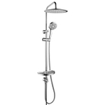 Душевой гарнитур с верхней лейкой "Тропический дождь" LEMARK - LM8802C