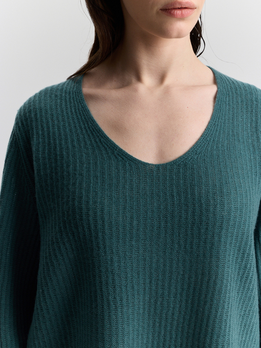 Кашемировый пуловер