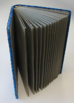 Альбом для фото СССР 50-е годы. Синий. Бархат