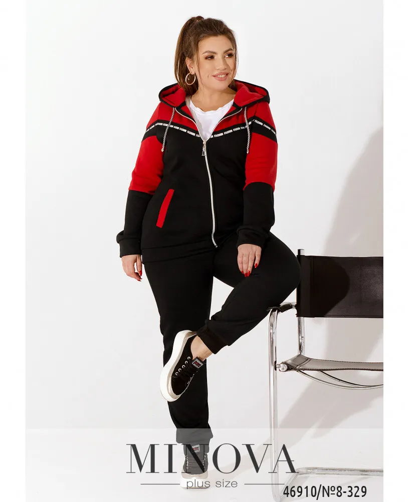 Костюм 8-329-красный Minova