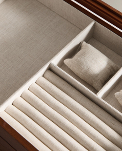 Zara Home Шкатулка из дерева, цвет коричневый, 38 см