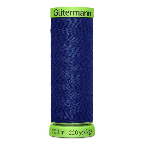 Нитки для тонких тканей Gutermann Extra Fine 150 (200 метров), 5 кат. | 232 кобальт