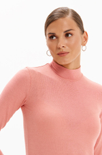 23341 Водолазка женская (пепельно-розовый)