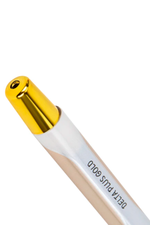 Ручка шариковая масляная с грипом BRAUBERG "Delta Plus Gold", СИНЯЯ