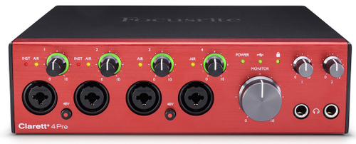 Focusrite Clarett+ 4Pre