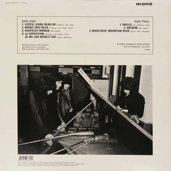 DEEP PURPLE BOOK OF TALIESYN MONO LP