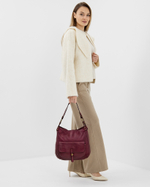 Сумка 545 11 бордовый