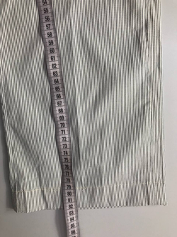 Брюки Zolla в мелкую полоску, маркировка М, визуально на 46 размер