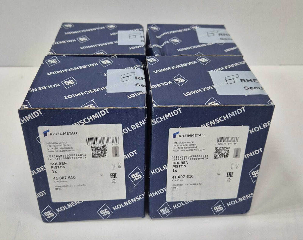 Поршни с кольцами +0.25 A14XER  Kolbenschmidt