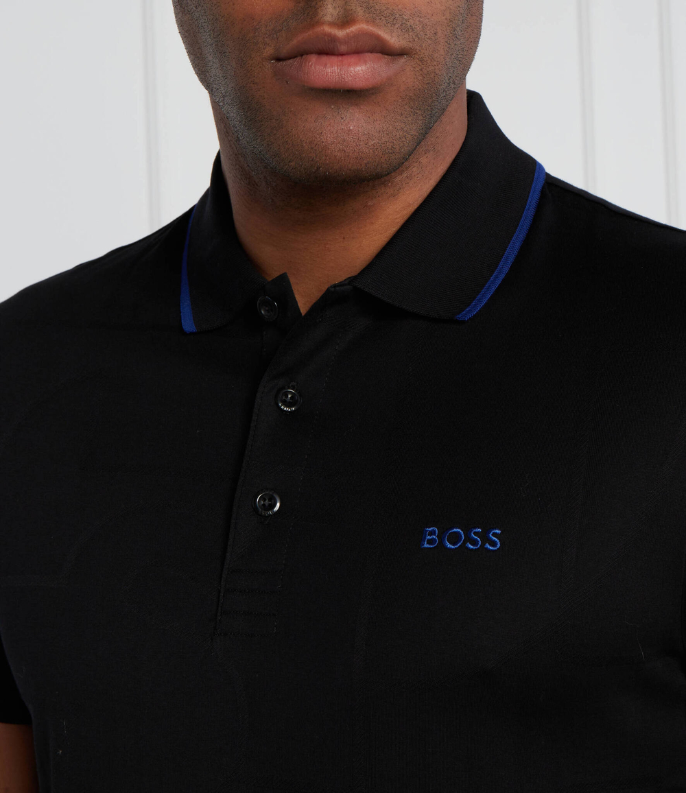 Поло Paddy 3 BOSS GREEN - черный(50494309)