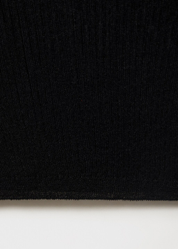 Укороченный вязаный джемпер