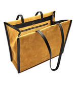 Кожаная сумка-шопер Patrizia Pepe - бежевый(2B0172 L135)