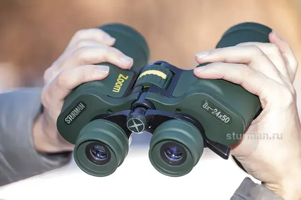 Бинокль Sturman 8-24x50