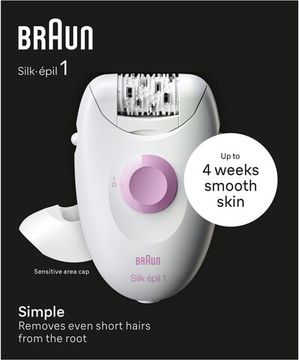 Епілятор Braun Silk-epil 1 SE 1-010
