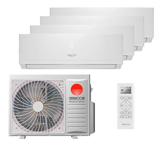 Мультисплит система на 4 комнаты Cherbrooke AMI-09UW4RK x 4 / AOI5-36U4RK