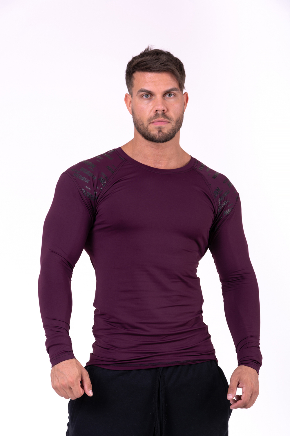 Лонгслив NEBBIA Hero compression shirt 146