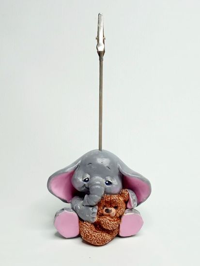 Держатель "Слоненок с мишкой"