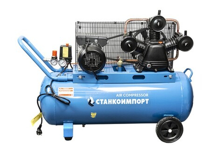Компрессор поршневой STANKO ACH44513 230 В,  реcивер 100 л, 445л/мин