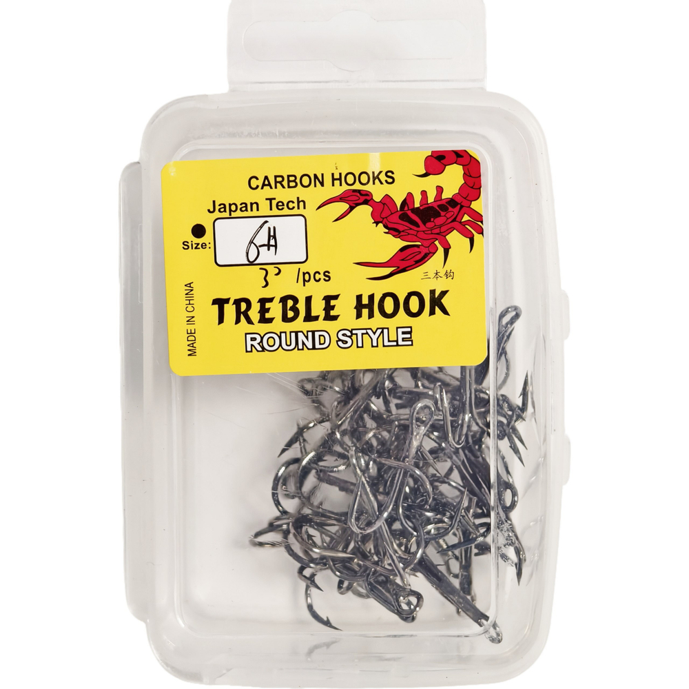 Крючок тройник (30шт в упк) №6