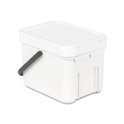 Brabantia - Контейнер для сортировки мусора Sort &amp; Go 6л, белый / артикул   109706  / GTIN 8710755109706