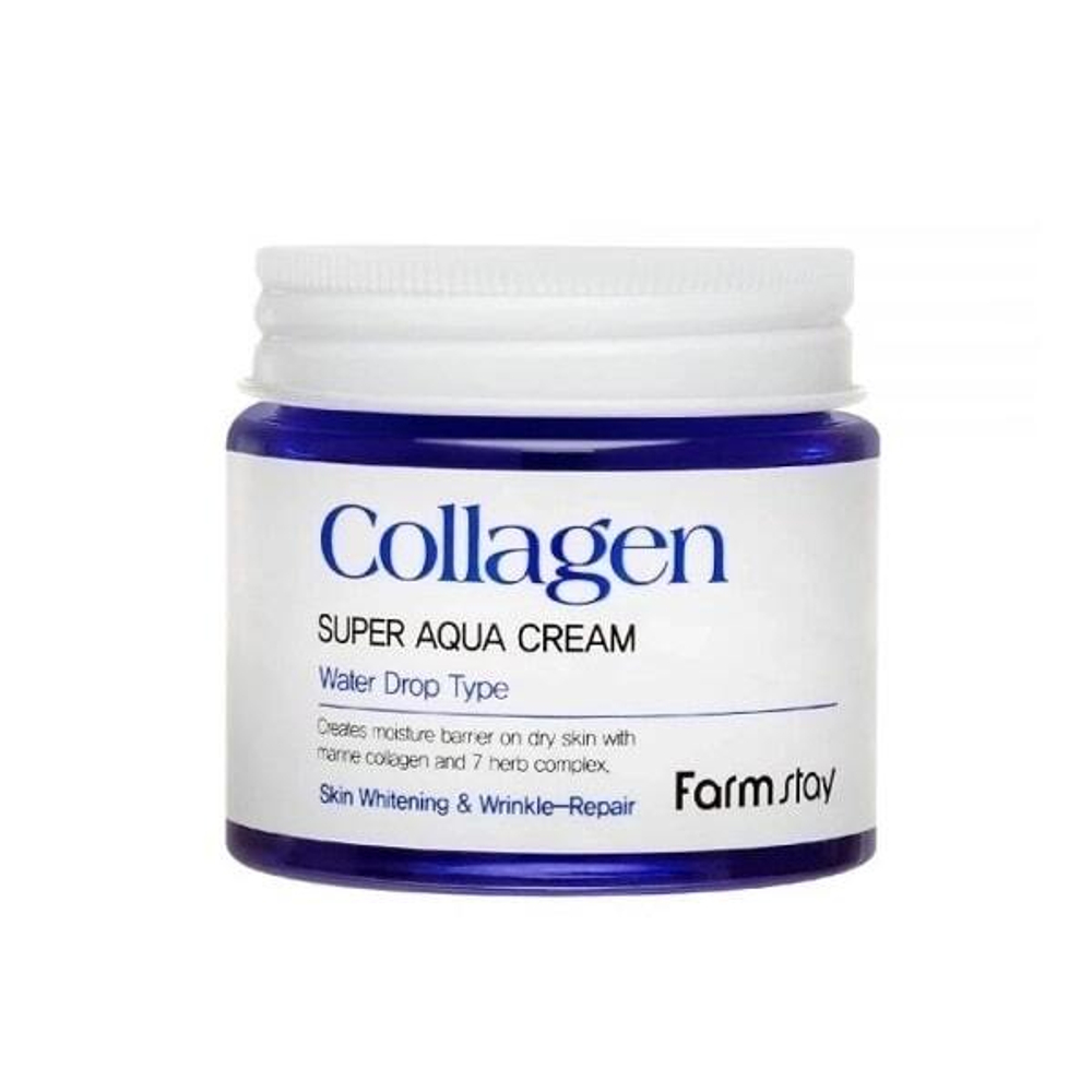 Увлажняющий крем с коллагеном FarmStay Collagen Super Aqua Cream
