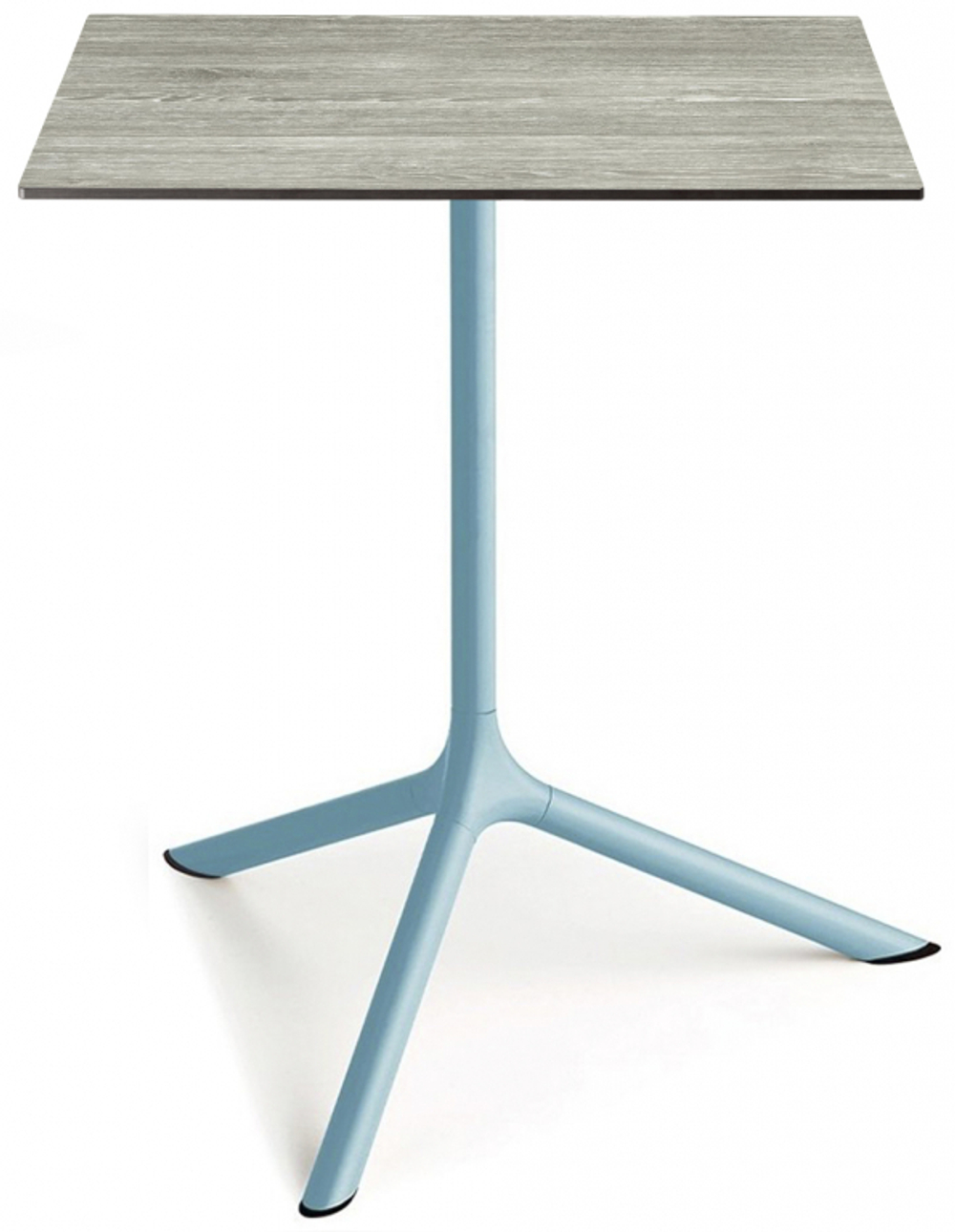 Стол ламинированный обеденный складной Scab Design Tripe Maxi Folding, голубой, состаренный серый дуб