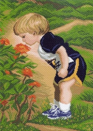 "Бабушкина радость"-0903 канва с рисунком