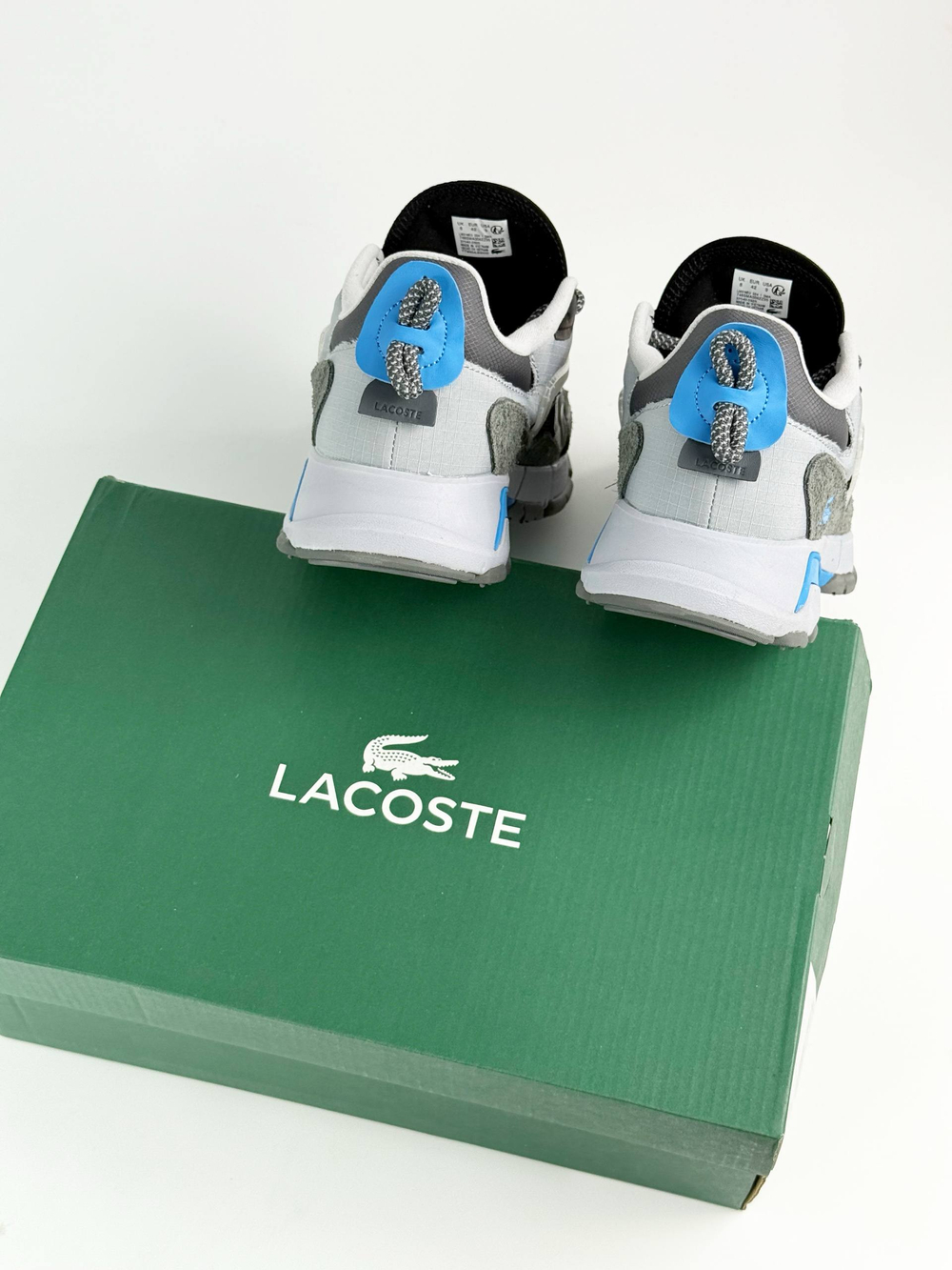 Кроссовки Lacoste L003 NEO TECH #B116 (сер.)