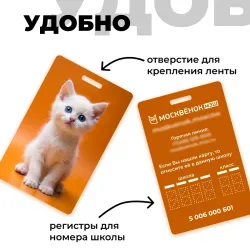 Карта Москвёнок CATS №10 (проход + питание)