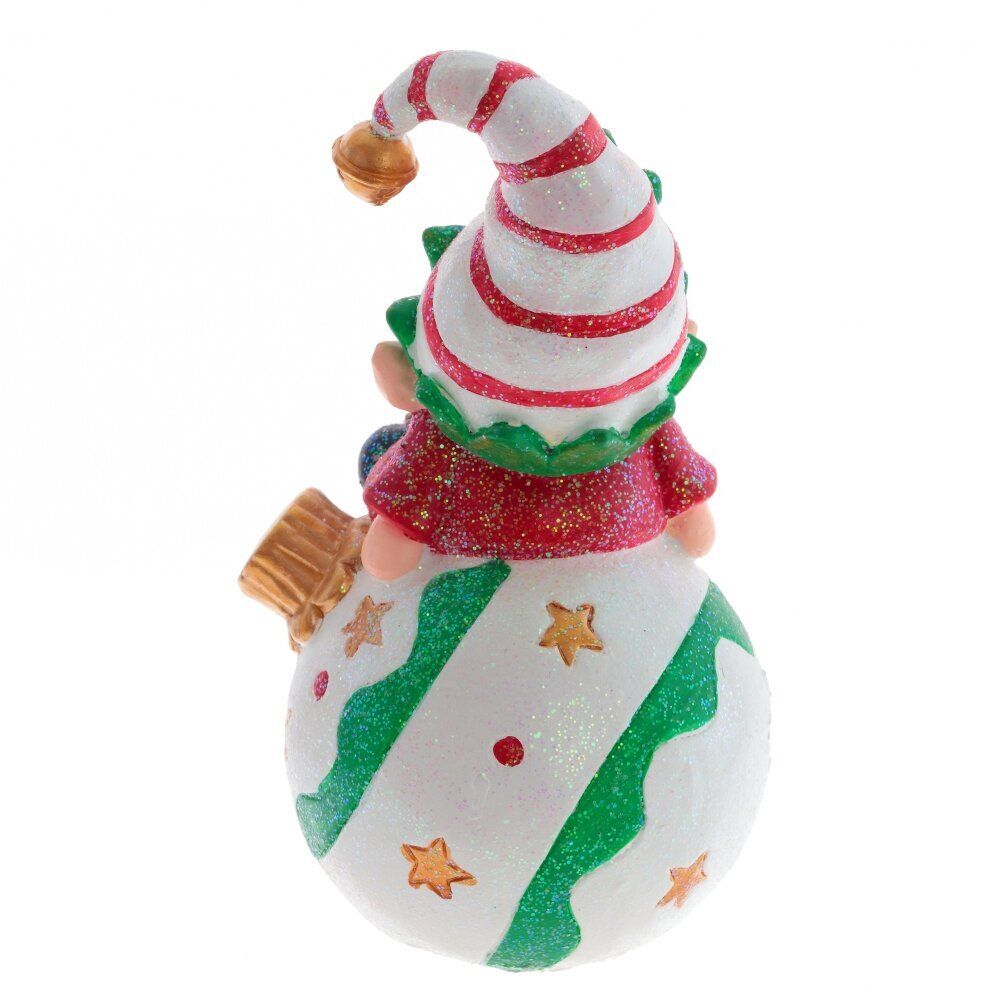 GAEM Фигурка декоративная "Гном" с подсветкой (LR44 2 шт), L10 W9 H18 см, 2в.