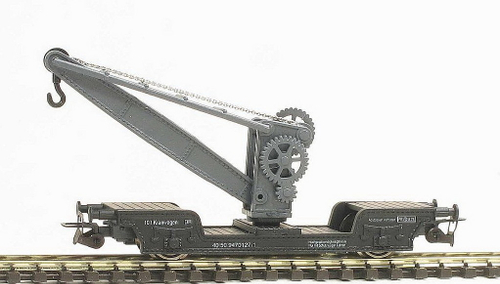 2-осный жд Кран, DR, (IV Эп.)