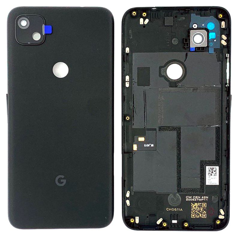 Задняя крышка для Google Pixel 4A черная (Just Black)