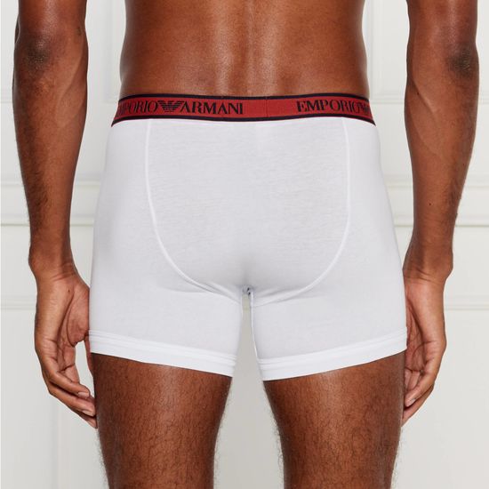 Набор мужских трусов боксеров 3в1 (темно-синий, голубой, белый) Emporio Armani 111473_4F717 20711