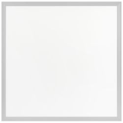 Светодиодная панель ЭРА SPL-510-S-40K-040 40Вт 4000K 595х595х8 серебро без драйвера с ушками ультратонкая | Панели с внешним драйвером